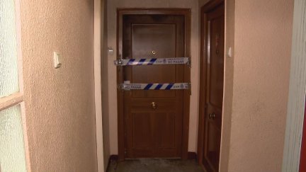 El fuego se originó en el segundo piso del número 13-15 de la calle Jaca, en el barrio de Delicias de Zaragoza./ Aragón TV