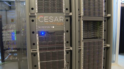 El Centro de Supercomputación de Aragón cuenta con uno de los superodenadores más potentes de España. / Aragón TV