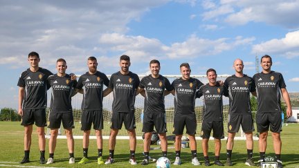 Cuerpo técnico de Gabi para la próxima temporada.