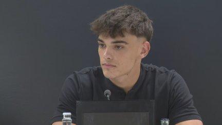 Dani Martín, durante su presentación oficial.