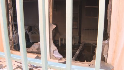 Incendio Incendio en la Masía La Roya, un centro para menores no acompañados. / Aragón TVla Masía La Roya, un centro para menores no acompañados/ Bomberos DPT