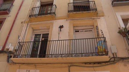 El Ayuntamiento de Zaragoza apuntalará los inmuebles desalojados en el Casco Histórico antes de su demolición. / Aragón TV