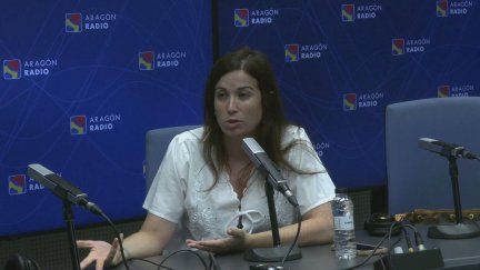 Tatiana Gaudes, concejal de Movilidad y Medio Ambiente, en el programa 'Buenos Días' de Aragón Radio