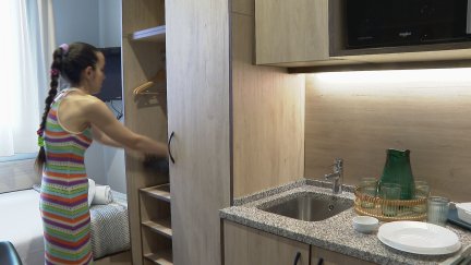 Crece la demanda de las residencias de estudiantes. / Aragón TV