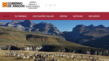 Nueva página web del Parque Nacional de Ordesa y Monte Perdido. / pnomp.es