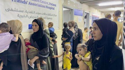 Hospital de la Sociedad Benéfica de Amigos del Paciente de Ciudad de Gaza. / EFE. Ahmad Awad