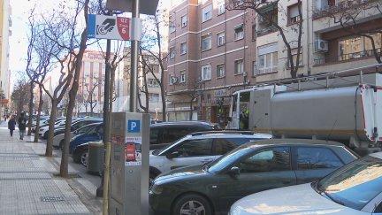 Casi el 80% de las plazas de aparcamiento regulado en Zaragoza serán zona naranja. / Aragón TV