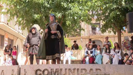 El Cid Campeador a su paso por Daroca. / Aragón TV