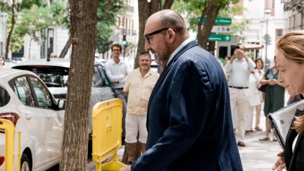 Koldo García tras declarar en el Tribunal Supremo el 23 de junio en Madrid. / Europa Press