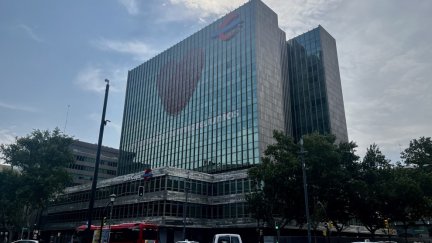 Edificio de Ibercaja en el centro de Zaragoza. / Europa Press