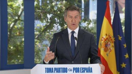 Intervención del presidente del PP en el balance del curso político./ Aragón TV