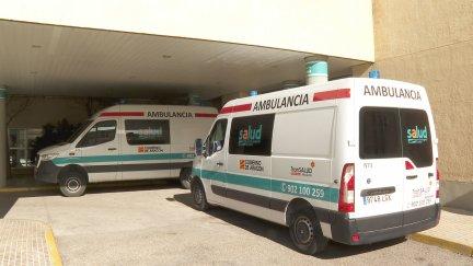 Ambulancias de transporte sanitario no urgente./ Aragón TV