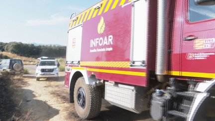 Durante esta jornada se pueden esperar incendios de superficie de intensidad media-alta. / Aragón TV