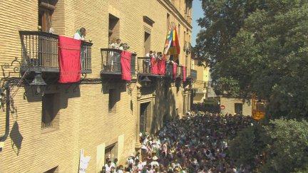 Arrancan las fiestas de San Lorenzo. / Aragón TV