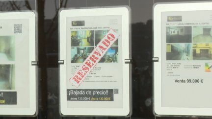 La compraventa de vivienda aumenta en Aragón. / Aragón TV