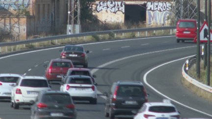 Seis heridos en un accidente en la AP-2, sentido Barcelona. / Aragón TV