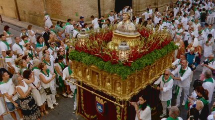 Procesión de San Lorenzo. / Aragón TV