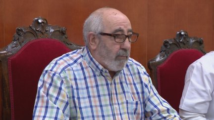 Lucio Cucalón, alcalde de Aguarón. / Aragón TV