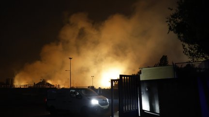 Incendio en Tres Cantos, Madrid. / EFE