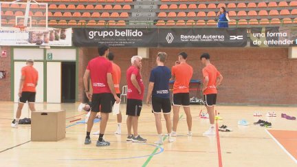 Imagen del primer entrenamiento de la temporada.