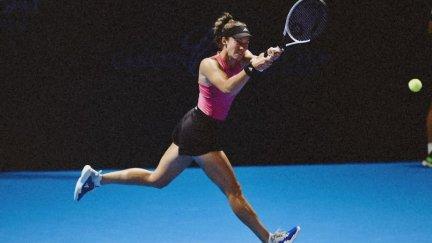Irene Burillo durante un torneo.