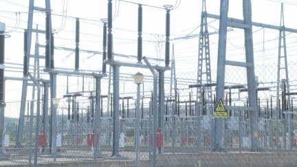 Una subestación eléctrica. / Aragón TV