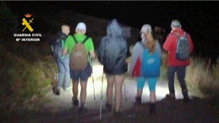 La Guardia Civil ha realizado siete rescates en tres días en el Pirineo. / Aragón TV