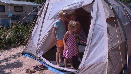La ocupación en el camping de Zaragoza ha crecido un 10% respecto al año pasado. / Aragón TV