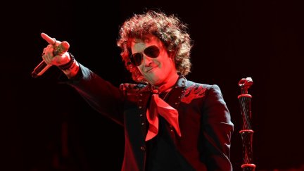 Último concierto de Enrique Bunbury en La Romareda. / Europa Press