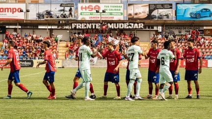 Imagen del encuentro disputado este domingo. Foto: CD Teruel.