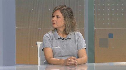 Maribel Ureta, jefa de servicio en Gestión de Incendios Forestales del Gobierno de Aragón./ Aragón TV