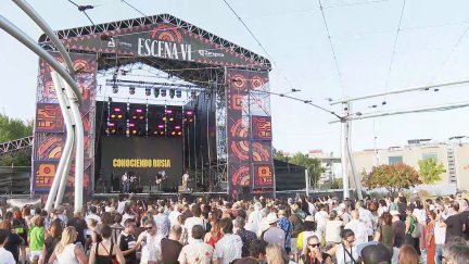 Conociendo Rusia es uno de los grupos que actuó el sábado / Aragón TV