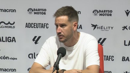 Guilló en rueda de prensa.