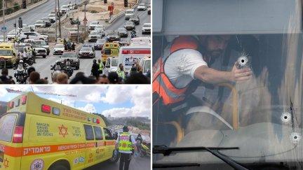 Lugar del ataque este lunes en Jerusalén. / EFE