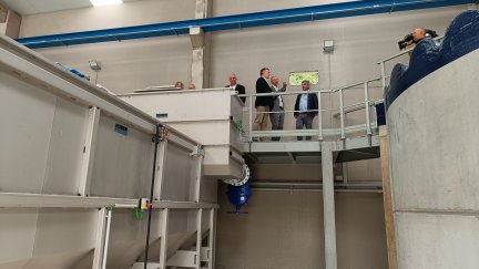 Inauguración de la nueva depuradora de Panticosa (Huesca)./ Gobierno de Aragón