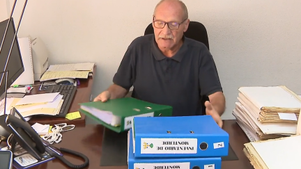 José Gracia Ruiz, alcalde de Monterde, en una imagen de archivo./ Aragón TV
