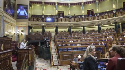 Imagen del Congreso durante el debate sobre la reducción de jornada. / Europa Press. Jesús Hellín