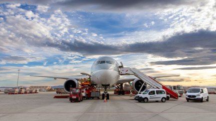 El aeropuerto de Zaragoza roza los 74.000 pasajeros en agosto./ Juan Carlos Sanz / Europa Press