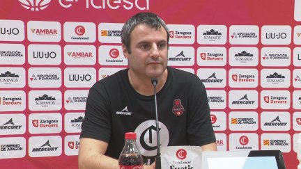 Carlos Cantero en rueda de prensa.