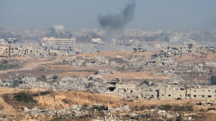 Bombardeos israelíes sobre Gaza./ EFE/ EPA/ Abir Sultan