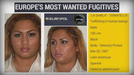 Imagenes de archivo de La Diabla como una de las fugitivas más buscadas. / Aragón TV