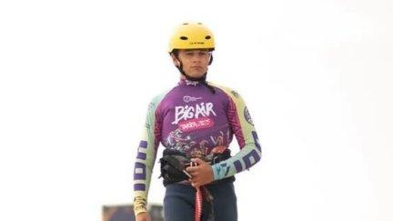 Hugo Renedo, durante su participación en el Nacional de Tarifa.