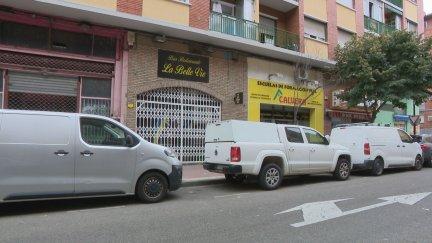 Calle Antonio Mompeón Motos, el lugar donde sucedieron los hechos./ Aragón TV