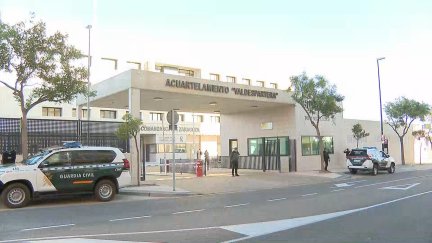 Nuevo acuartelamiento de la Guardia Civil en el barrio de Valdespartera, en Zaragoza.