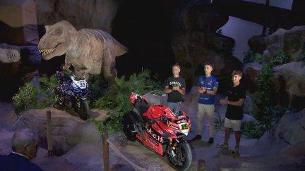 Presentación del WSBK en Dinópolis Teruel