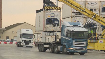 La nueva terminal de Tamarite de Litera viene a complementar la que ya existe en Monzón. / Aragón Tv