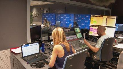 Los estudios de Aragón Radio. / Aragón TV