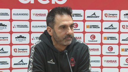 Jesús Ramírez ha comparecido en la rueda de prensa previa al partido ante el Basconia