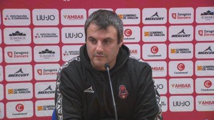 Carlos Cantero ha ofrecido la rueda de prensa previa al encuentro ante el Ensino.
