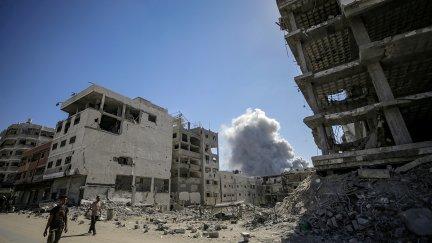 Trump ha pedido a Israel el cese de los bombardeos sobre Gaza. / Mohamed Saber (EFE)